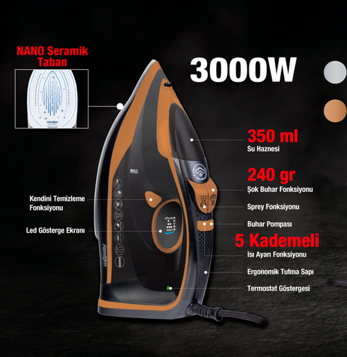 Forza Ütü 3000W